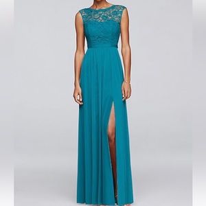 David’s bridal Bridesmaid dress.